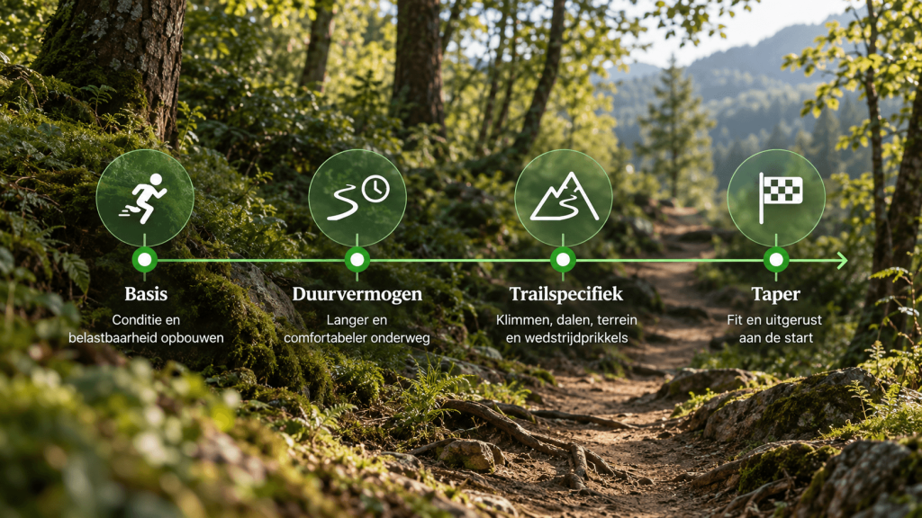 Trainingsblokken persoonlijke trailrunning coaching