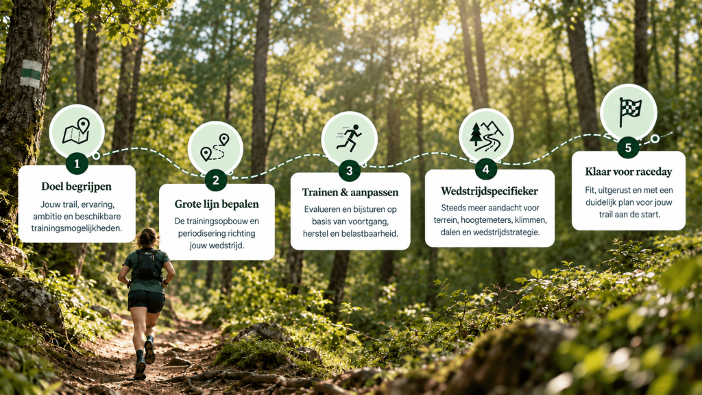 Trainingsmethodiek persoonlijke trailrunning coaching
