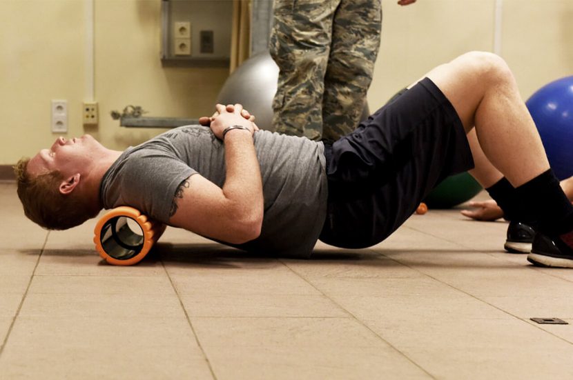 Gebruik van een foam roller