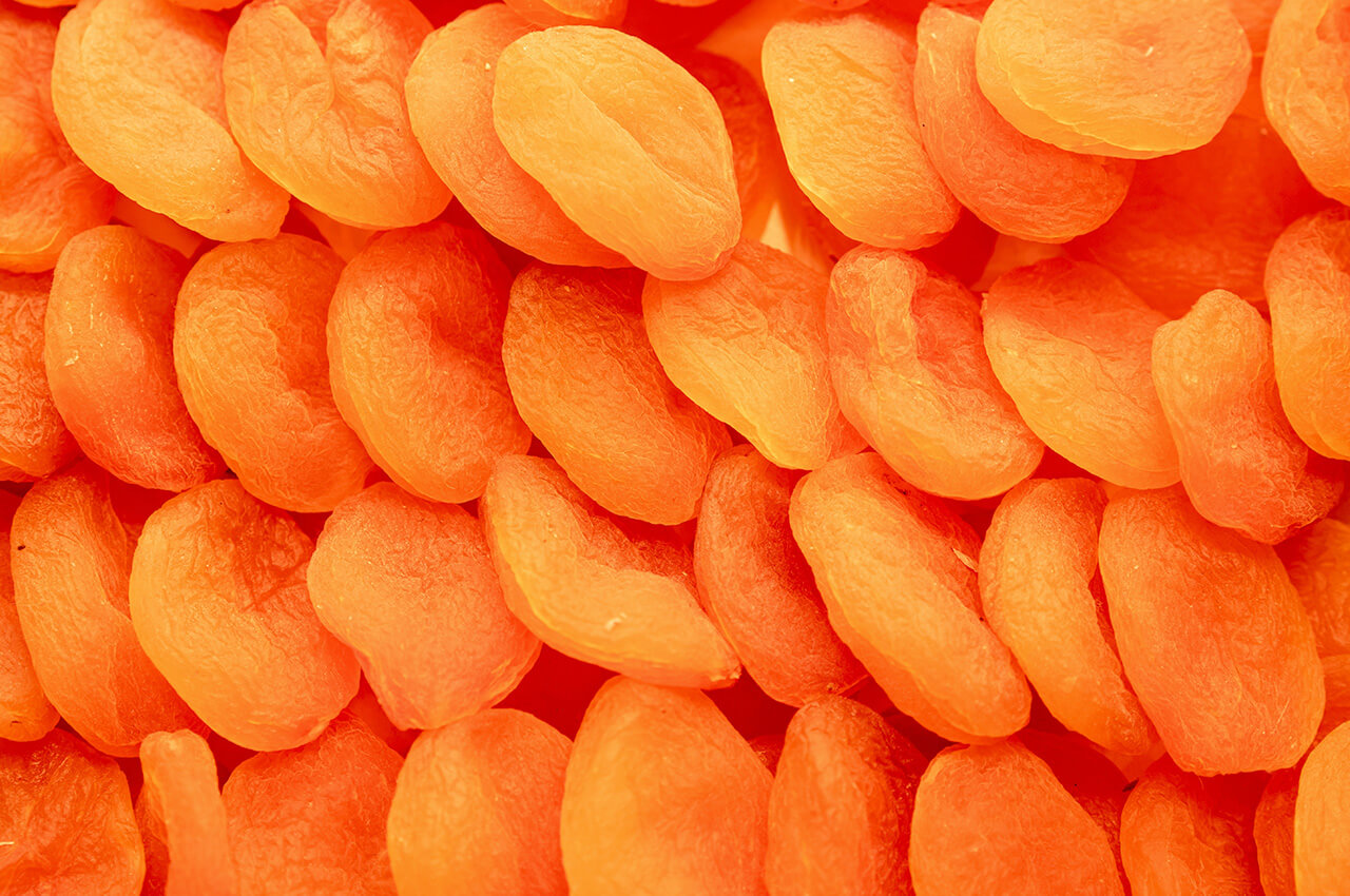 Gedroogde abrikozen is een super food tijdens het hardlopen