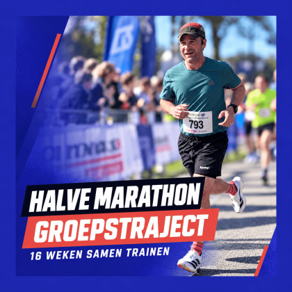 Halve marathon groepstraject product