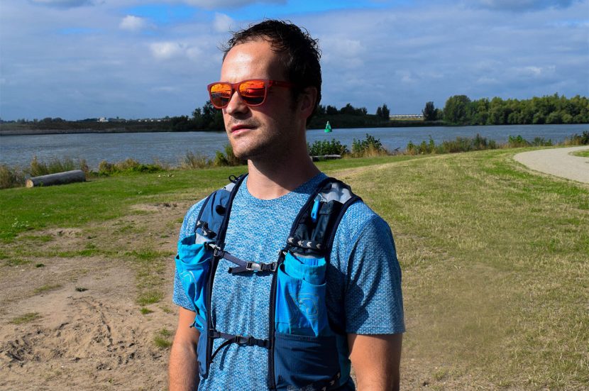 Ik draag mijn volledige hardloop gear