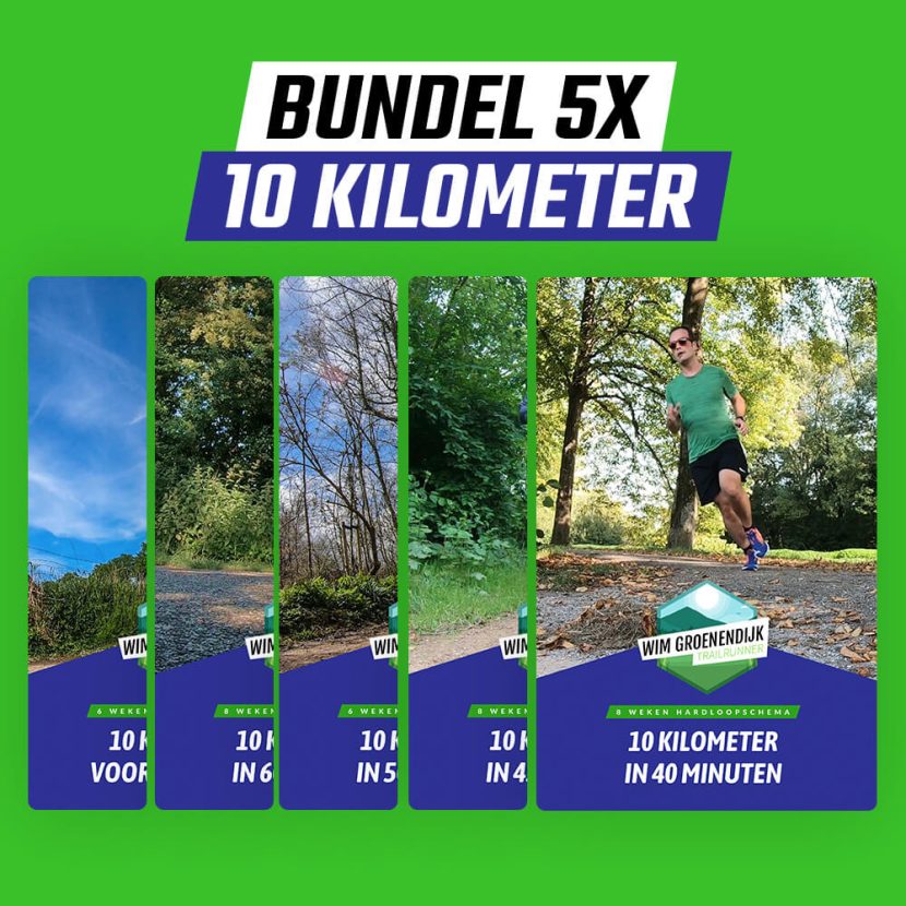 Hardloopschema marathon voor beginners - Wim Groenendijk