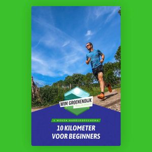 Cover van het eBook hardloopschema 10 kilometer voor beginners