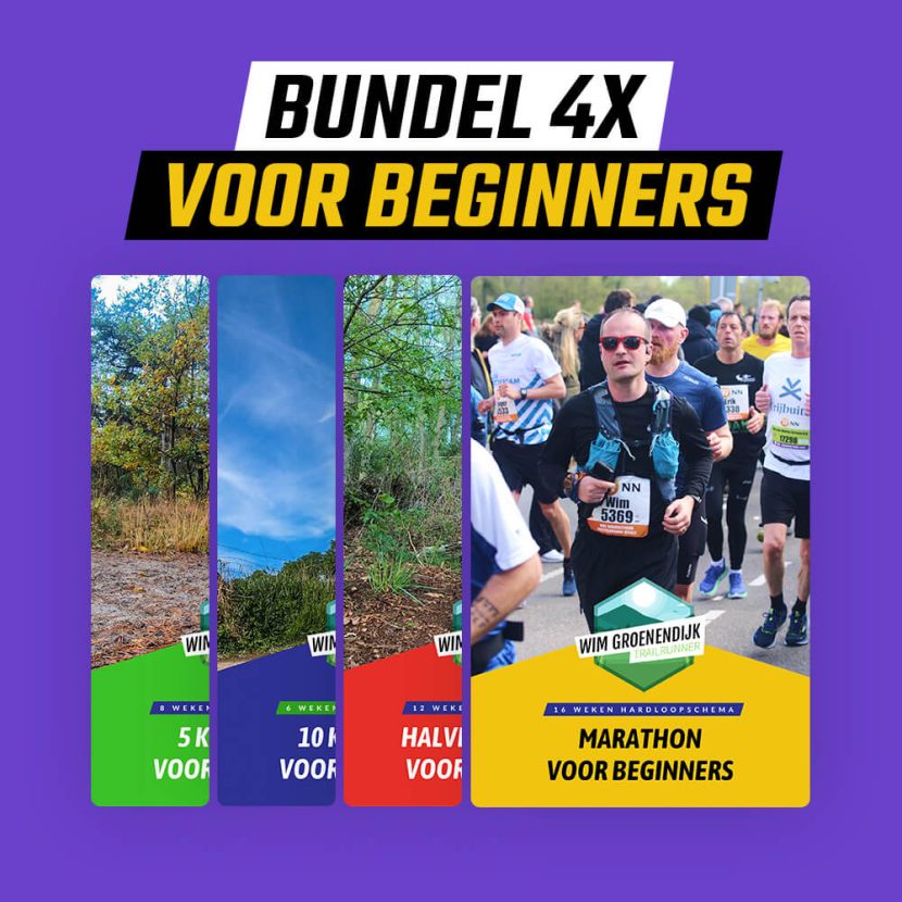 Hardloopschema marathon voor beginners - Wim Groenendijk