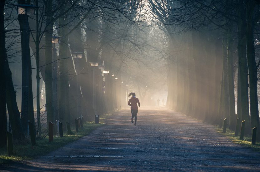 Hardlopen op een nuchtere maag