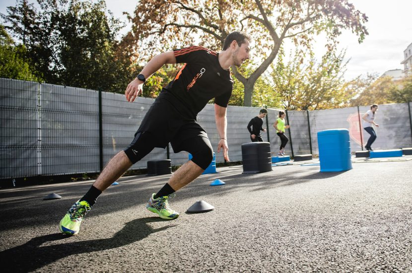Lateral Bounds - Zijwaartse sprongen oefening