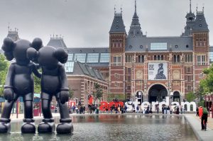 Het parcours van de Amsterdam Marathon