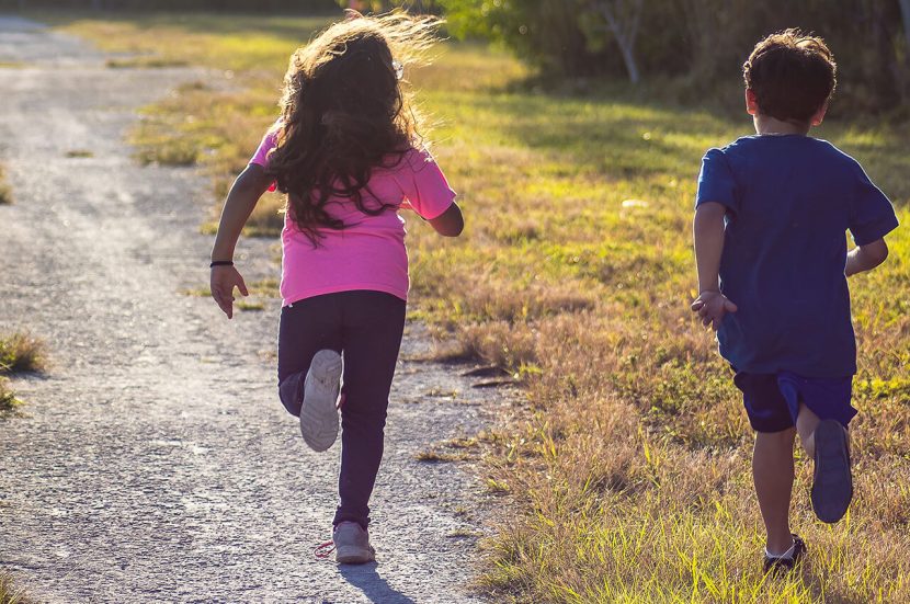 Sporten met kinderen in het gezin