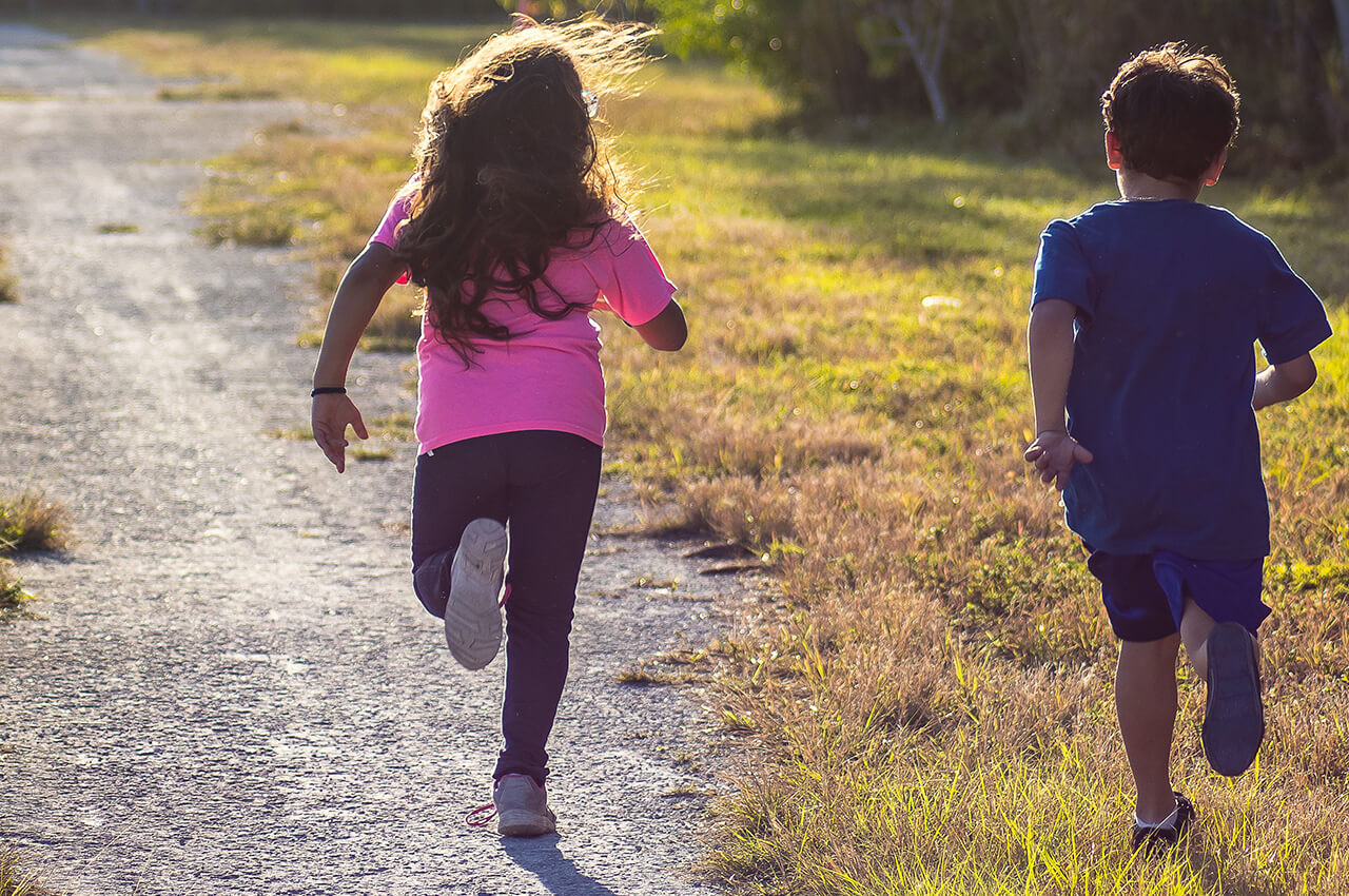 Sporten met kinderen in het gezin