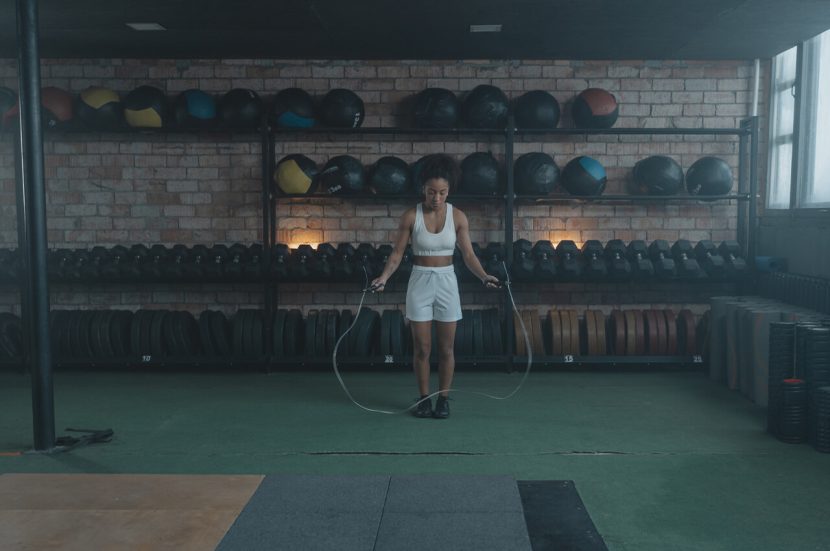 Touwtje springen voor je gaat hardlopen