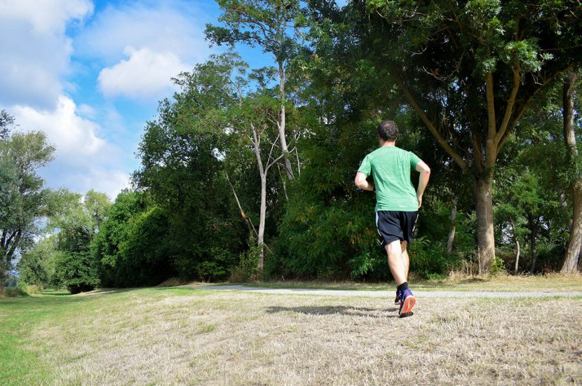 Duurloop hardloop training richting de Vaalserbergtrail